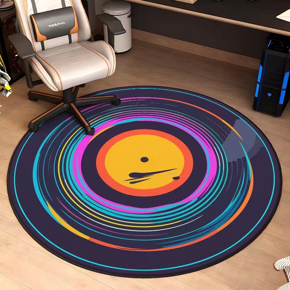 Müzik Temalı Desenli Yuvarlak  - Audio Vibes Music incelemesi ve fiyatı