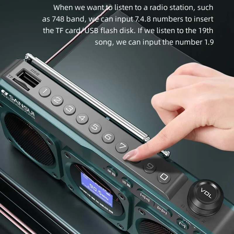 Taşınabilir F28 FM Radyo Hi-fi - Apple Music Audio Quality incelemesi ve fiyatı