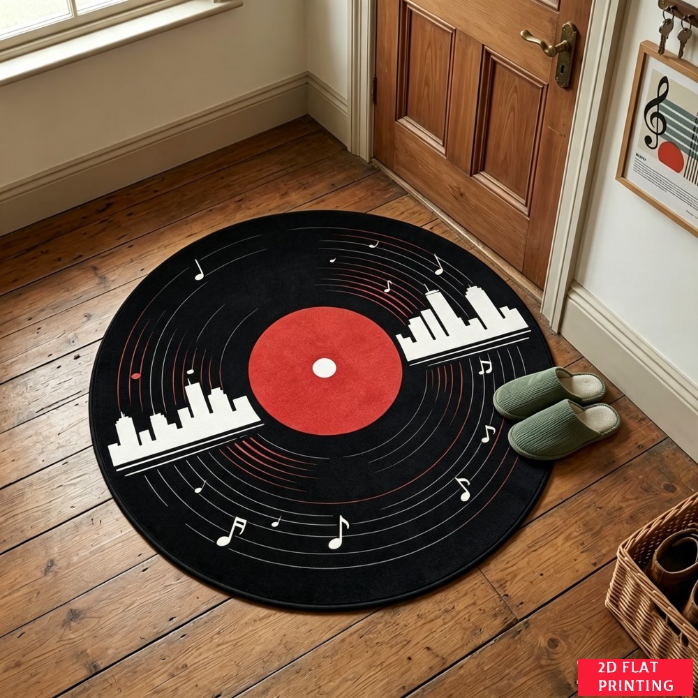 Retro Siyah Vinil Plak Kırmızı - Audio Vibes Music incelemesi ve fiyatı