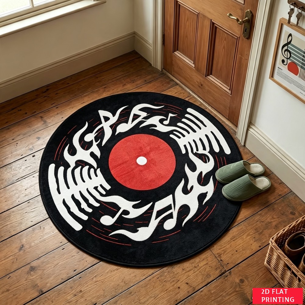 Retro Siyah Vinil Plak Kırmızı - Audio Vibes Music incelemesi ve fiyatı