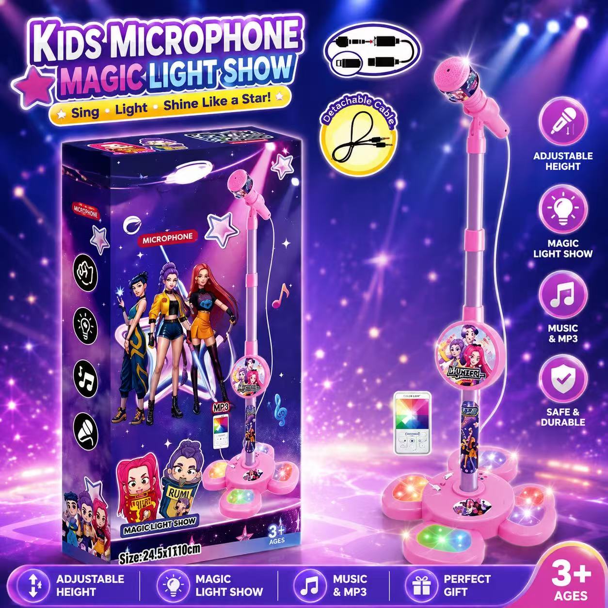 Standlı Karaoke Mikrofonu, Ev  - Audio Music Editing incelemesi ve fiyatı